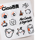 贴纸套组 · 效果图